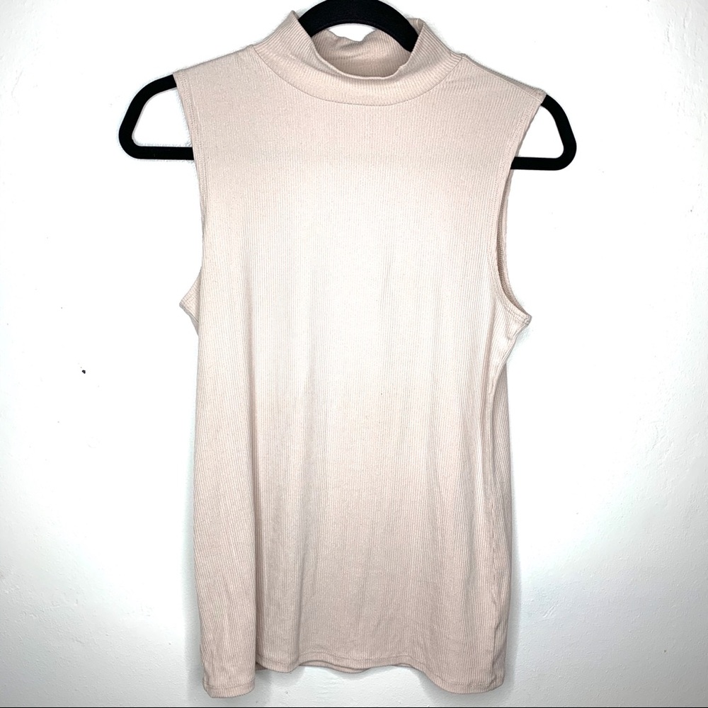 NO BO CREAM TURTLE NECK LARGE